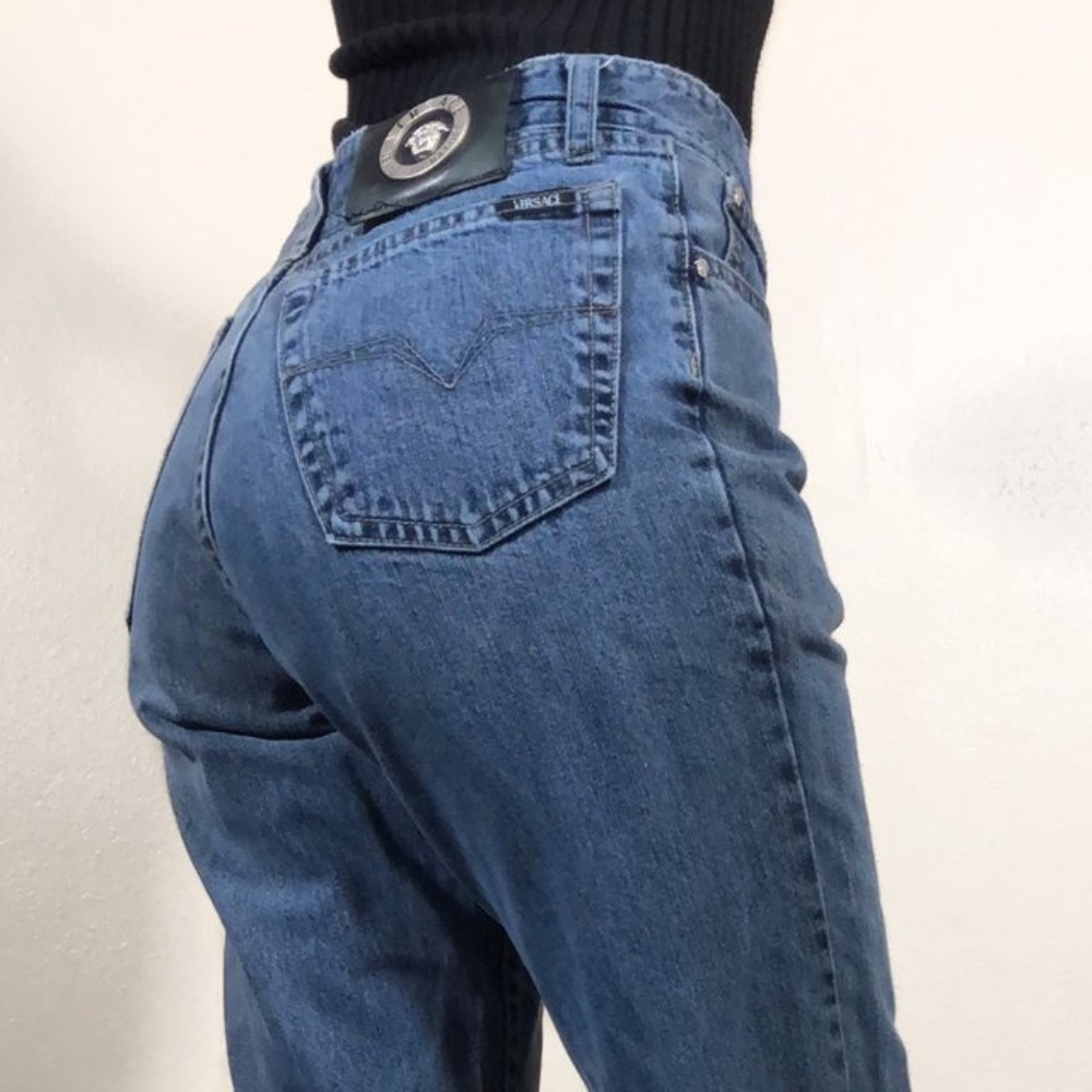 Vintage Versace signature jeans